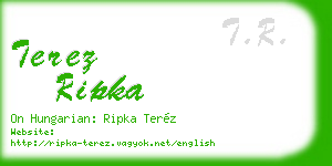 terez ripka business card